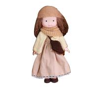 Generico Soft Doll - Cute Rag Doll, Plush Toy, Fall Theme Collectible, Handmade Dress Accessory | Style Fabric Figure For Christmas Halloween Thanksgiving Friends Family