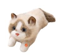 Generico Soft Doll Interactive Toys With Sound For Kids Nursery Decor Bedroom Living Room Dorm Birthday Christmas Party Favors | Stuffed Cat | Realistic Cat Plush Animals Stuffed Toys,