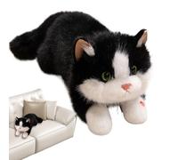 Generico Soft Doll Interactive Toys With Sound For Kids Nursery Decor Bedroom Living Room Dorm Birthday Christmas Party Favors | Stuffed Cat | Realistic Cat Plush Animals Stuffed Toys,