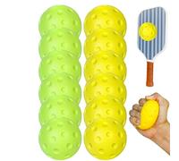 Generico Soft Pilates Ball, Silent Ball | 12 Pieces Small Soft Trainer | 7.4cm Training Balls | Small Exercise For Indoor Outdoor Home Court Exercise Practice Entertainment