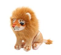 Generico Soft Plush Lion, Cuddly Animal Toy, 12x8x6 Inches Stuffed Lion with Huggable Feature, Small Animal Cotton Plush, Lions Doll with Cartoon Design, Kids Toy for Room and Car