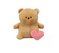 Generico Soft Stuffed Animal - Recordable Plush Toy, Talking Bear Doll, Fabric Plush Doll, Built in Voice Recording, Companion Featuring Huggable Comfort Design Emotional Memory Keepsake