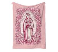 Generico Soft Throw Blanket | Warm Religious Bedding | Religious Blanket | Soft And Comfortable For Bedroom Living Room Bed Couch Sofa Dormitory Apartment Camping Holiday Housewarming Winter Women