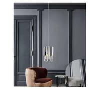 Generico Soggiorno Cucina Sala da Pranzo Camera da Letto Comodino Illuminazione Compatible with Interni di Lusso Piccolo lampadario a LED Moderno in Cristallo Rotondo Oro K9,per la Scala d'ingresso