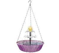 Genérico Solar Bird Bath | Patio Decoration - Bird Bath Water Fountain | for Patio Backyard Front Yard Balcony Deck Courtyard Park Gardeners Homeowners Animal Lovers Birders
