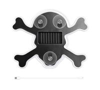 Generico Solar Car Light Suction Cup - Colorful Skeleton Ambient Lamp