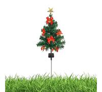 Generico Solar Christmas Lights Outdoor, Waterproof Garden Lamps, Prelit Christmas Trees for Pathway, Patio, Lawn, Home & Housewarming Outside, Ideal for Birthday & Housewarming Decorations
