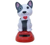 Generico Solar Dancing Animals, Bobbllehead Desktop Figures, Cute Dancer Ornaments Powered by Light, Fun Dashboard Decor for Car Window Display, Valentine Gift Toy for Home or Work Space