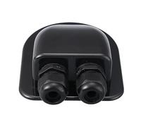 Generico Solar Double Cable Entry Gland - Robust Construction, Weather Resistant Cable, Solar Double Caable Entry Gland | for Caravans, Garages, Sheds, Yachts