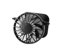 Generico Solar Fan Replacement, Lightweight Cooling Parts, Quiet Hat Replacement, Black, for Swimming Fishing Beach Outdoors Travel Enhancing Experience Various Outdoor Settings Angle-Adjustable