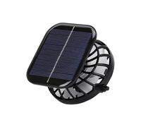 Generico Solar Fan Replacement, Lightweight Cooling Unit, Weatherproof Mini Insert, Hands-Free Ventilation Attachment for Outdoor Camping Fishing Travel Heat Relief, Flexible Cooling Solution