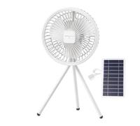 Generico Solar Fans For Home - Floor Desk Blower With Tripod Stand