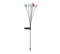 Generico Solar Garden Stake Lights - LED Easter Eggs Decor | 72cm Stainless Steel Solar Light with Warm Glow for Sidewalk Parking Lot Patio Lawn Backyard Walkway Camping Outdoor Landscape Decoration