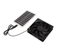 Generico Solar Greenhouse Fan - Weatherproofed Ventilation Outdoor