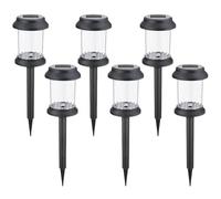 Generico Solar Lights, Garden Landscape Lighting, 6 Pieces Waterproof LED Stake Lamp, Compact Ideal for Path, Backyard, Driveway, Patio, Yard, Lawn, Courtyard, and Outdoor Decorative Illumination