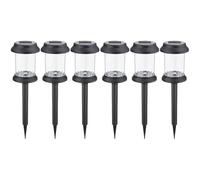 Generico Solar Lights, Outdoor Lamp, Led Stake with 16.14x3.94in Size Set of 6, Yard Decor for Lawn Pathway, Walkway Driveway, Patio Space, Courtyard Garden, Landscape Design, Backyard Area