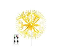 Generico Solar Lights Outdoor Waterproof - With Ground Stakes Festive, Solar Outside Lights Decorative Stakes For Garden | Yard Lawn Porch Pathway Landscape Holiday Christmas New Year School