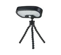 Generico Solar Motion Lights Outdoor | Waterproof Fence Lamp | Outdoor Security Lights with Flexible Octopus Tripod | for Patio Garden Deck Yard Balcony Porch Camping Terrace