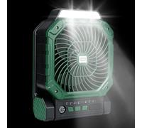 Generico Solar Outdoor Fan Portable Small 4-Speed Summer Accessories