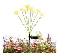 Generico Solar Pathway Light, Waterproof Outdoor Garden Lamp, Medium Size Stake with Swaying Motion, ABS Lighting, Yard Walkway Illuminator with Modern Style, Exterior Decor for Lawn Patio