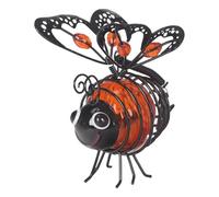 Generico Solar Patio Hanging Lights - Bee-Shaped Lamp, Metal Construction Weatherproof Light, Decorative Outdoor Solar Fixture | LED Lighting For Yard Porch Lawn Garden Terrace Courtyard