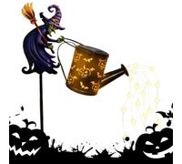 Generico Solar Power Halloween Lights - Witch Cauldron | LED Garden Decor
