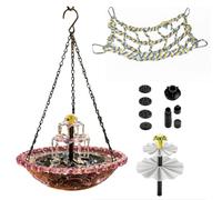 Generico Solar Powered Fountain | Decorative with Pump And Sprayer | Solar Fountain for Bathroom | Attracting And Finches, Outdoor Furniture for Garden Pond (4)