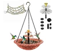 Generico Solar Powered Fountain | Decorative with Pump And Sprayer | Solar Fountain for Bathroom | Attracting And Finches, Outdoor Furniture for Garden Pond (3)