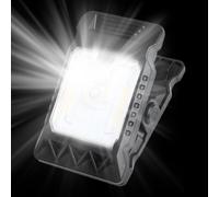 Generico Solar Powered Light - Clip On 11.2 x 7.6 cm | Solar Lights Outdoor Garden with Waterproof Small Security Lighting, Camping | Sоlar Security Light with Motion Sensor