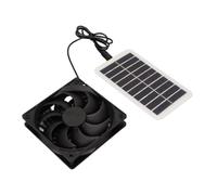 Generico Solar Powered Ventilation Fan For Greenhouse Shed And Cabin