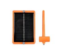Generico Solar Voice Bird Repeller - Bird Control for Pigeon | Birds Reflect Visual Bierd Scarer | Motion Sensor Sound Device with Flash, Solar Powered, Weather Resistan