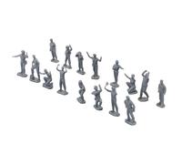 Generico Soldatini modello,Soldatini modello | Kit soldato modello fai-da-te per bambini che giocano - Kit modello soldato fai da te Fai finta di giocare a 16 pezzi di soldatini per bambini