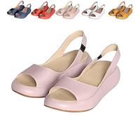 Generico Solea Cushioned Sandals; Yifare Sandals; Solea Women’s Ultra-Comfy Orthotic Sandal; for All-Day Walking (Pink,40)