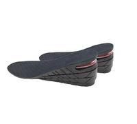 Generico Soletta con aumento di altezza da 3 a 9 cm cuscino d'aria, supporto for piedi più alti, cuscinetto assorbente regolabile per scarpe(Full pad Height 9cm)