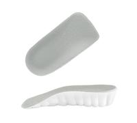 Generico Soletta For Aumento Altezza, Ammortizzazione, Traspirante, Memory Foam, Inserti For Il Sollevamento Del Tallone, Rialzi For Scarpe, Cuscinetti For per scarpe(Gray,3.5cm)