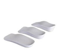 Generico Solette For Aumento Altezza Ammortizzanti Ortopediche per scarpe(1-Gray,2.5CM)