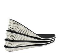Generico Solette invisibili for aumento altezza in memory foam for uomo e donna, con rialzo del tallone di 2/3/4/5 cm per scarpe(5cm)