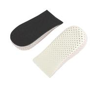 Generico Solette regolabili unisex, 1 paio, con aumento di altezza da 2 a 4 cm, inserti in memory foam for scarpe più alte per scarpe(Height 4.0cm)