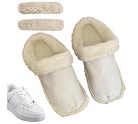 Generico Solette,Solette in Pile con - Morbide e Calde Unisex per Camminare all'Aperto,Calde e Accoglienti per Indosso Quotidiano Inverno in Casa