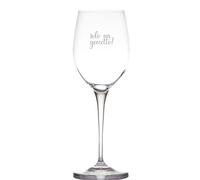 Generico Solo un goccetto! Bicchiere Calice da Vino Bianco Rosso Spritz Drink Personalizzato con Nome Inciso Dedica Idea Regalo Amiche Originale Festa Della Mamma Compleanno Natale Cena