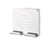 Generico Soporte De Pared Ajustable Para Móvil - Soporte Auto-Adhesivo Impermeable Para Teléfono Y Tablet, Baño, Cocina, Dormitorio, Visualización Manos Libres, Montaje ABS Compacto