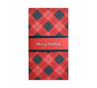 Generico Soporte Para Tarjetas De Navidad - Papel 18,1x10,2cm | Folleto Decorativo Desplegable Tipo Cascada | Libro De Tarjetas De Navidad Hechas A Mano Para Felicitaciones, Decoración Y Regalos