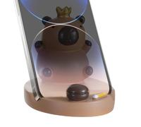 Generico Sostegno Per Telefono Capibara | Porta Telefono E Tablet A Forma Di Capibara,Accessorio Decorativo Multifunzione Da Tavolo Per Soggiorno Casa Ufficio Camera Da Letto