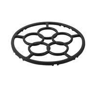 Generico Sostegno Per Wok,Supporto Ghisa per Stufa - Anello Riduttore Antiscivolo 18 Cm Per Pentole E Casseruole Su Piano Cottura