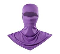 Generico Sottocasco Estivo,Passamontagna Uomo e Donna - Sottocasco Moto Protezioni Maschera Taglia Unica Balaclava Antivento Scaldacollo Unisex per Motocicli, Ciclismo, Snowboard, Sci Viola
