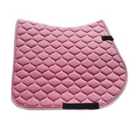Generico Sottosella Britannico: sottosella per Cavallo in Cotone Ispessito Che assorbe Il Sudore e Gli Urti(Pink)
