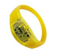 Generico Sound Activated LED Bracelet - Music Reactive Glow Wristband | Light Up Silicone Bracelet for Concerts, Festivals, Parties, Halloween, Weddings and Sports Events