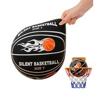 Generico Soundless Basketball - Quiet Dribbling Training Ball | Indoor Practice Toy | Soft Noise Free Basketball Safe Bounce Practice Ball For Kids Birthday Easter Children’s Day Gift