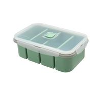 Generico Soup Freezer Molds - Reusable Silicone Meal Prep Containers with Lid | Stackable Design for Freezing Stock Sauce Broth Ideal for Home Kitchen Camping Picnic Travel Organization and Storage