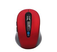 Generico Souris BT 3.0 sans fil 10M pour macbook win7 / win8 xp, tablettes Android pour accessoires d'ordinateur portable notbook (red)